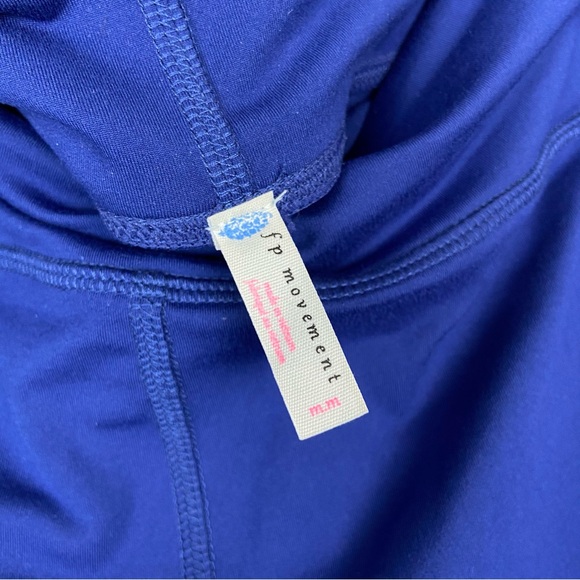 Free People FP Movement Infinity Cut Out Legging Workout Active Blue Medium - Picture 4 of 6